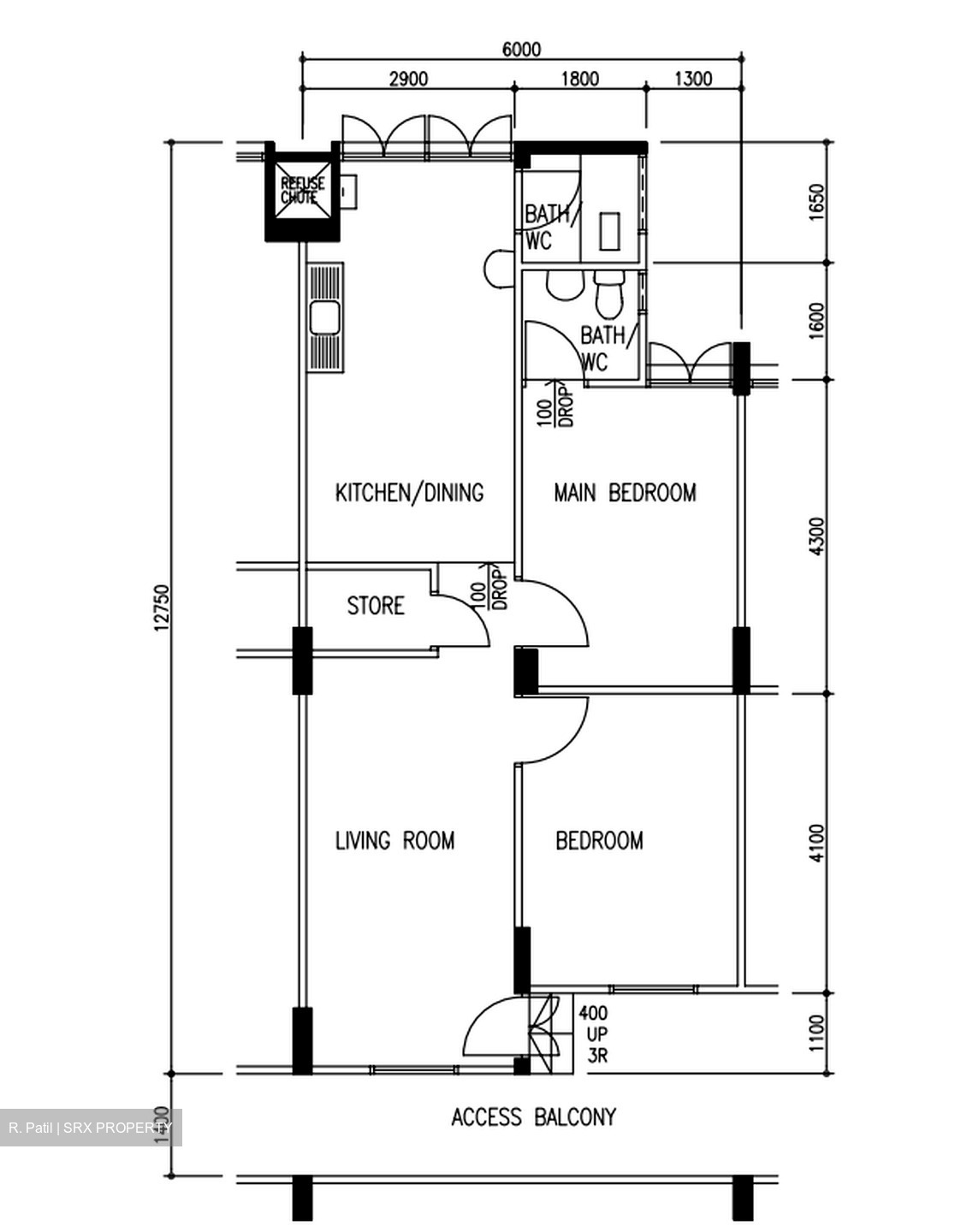 Blk 204 Bedok North Street 1 (Bedok), HDB 3 Rooms #596358321